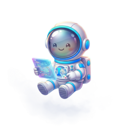 Maskot astronot Ibnustadev